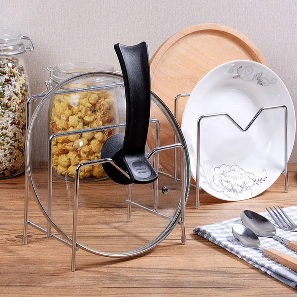 Держатель для хранения из нержавеющей стали органайзер кухонный аксессуар