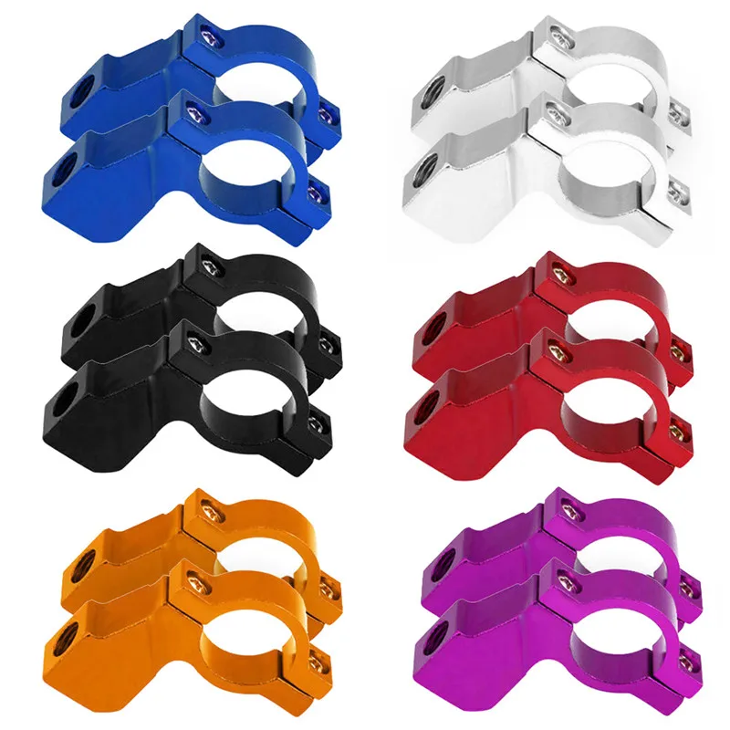 2 шт. Универсальный кронштейн для зеркала заднего вида мотоцикла велосипеда ATV