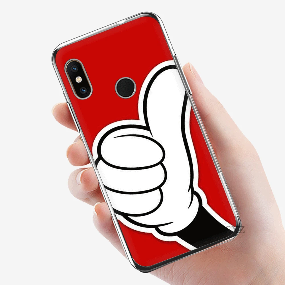 Чехол для телефона Xiaomi mi CC9 CC9E 9T x 2S 6 8 9 SE A1 A2 5X 6X MAX 3 A3 Pro Lite Cover ckey mouse Hand жестовая