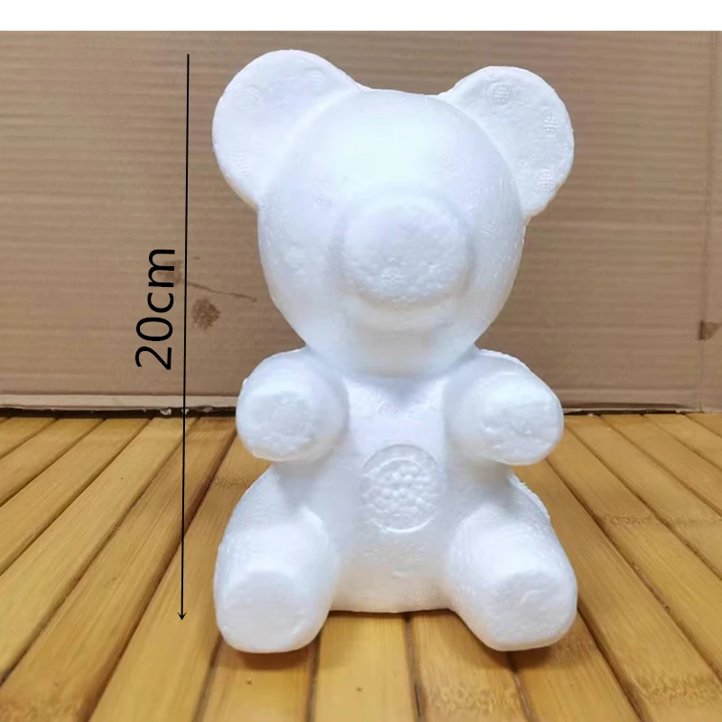 Искусственный медведь 1 шт. 15 см/20 см аксессуары для рукоделия подарки из