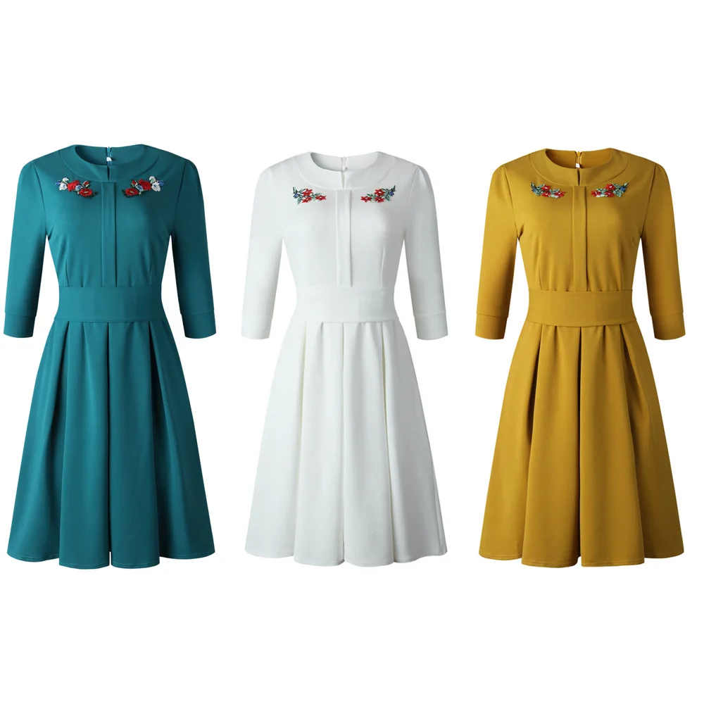 Элегантное плиссированное платье трапециевидной формы одежда в африканском