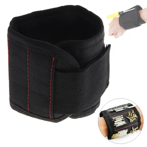 Портативный крепкий магнитный браслет, карманный мешок для инструментов, винты, гвозди, сверла с 10 сильными магнитами и хранилище инструментов