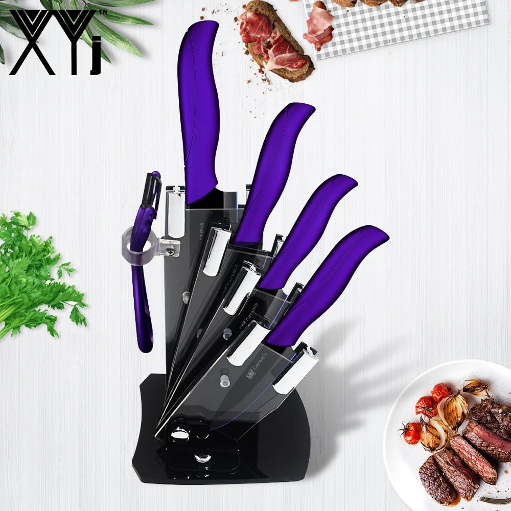 Набор керамических кухонных ножей XYj 6 шт. шеф-повар антибактериальные острые