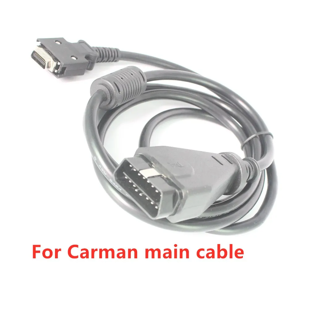 Acheheng Car OBDII cables For Carman Scan Lite OBD2 16pin Cable for Kia Hyundai OEM Carman Connector Main Test Cable