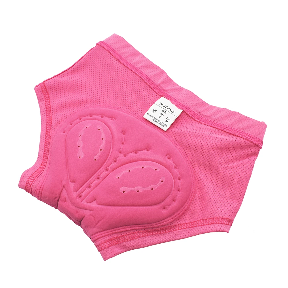 WOSAWE Велоспорт нижнее бельё для девочек Для женщин обновление 5D мягкие