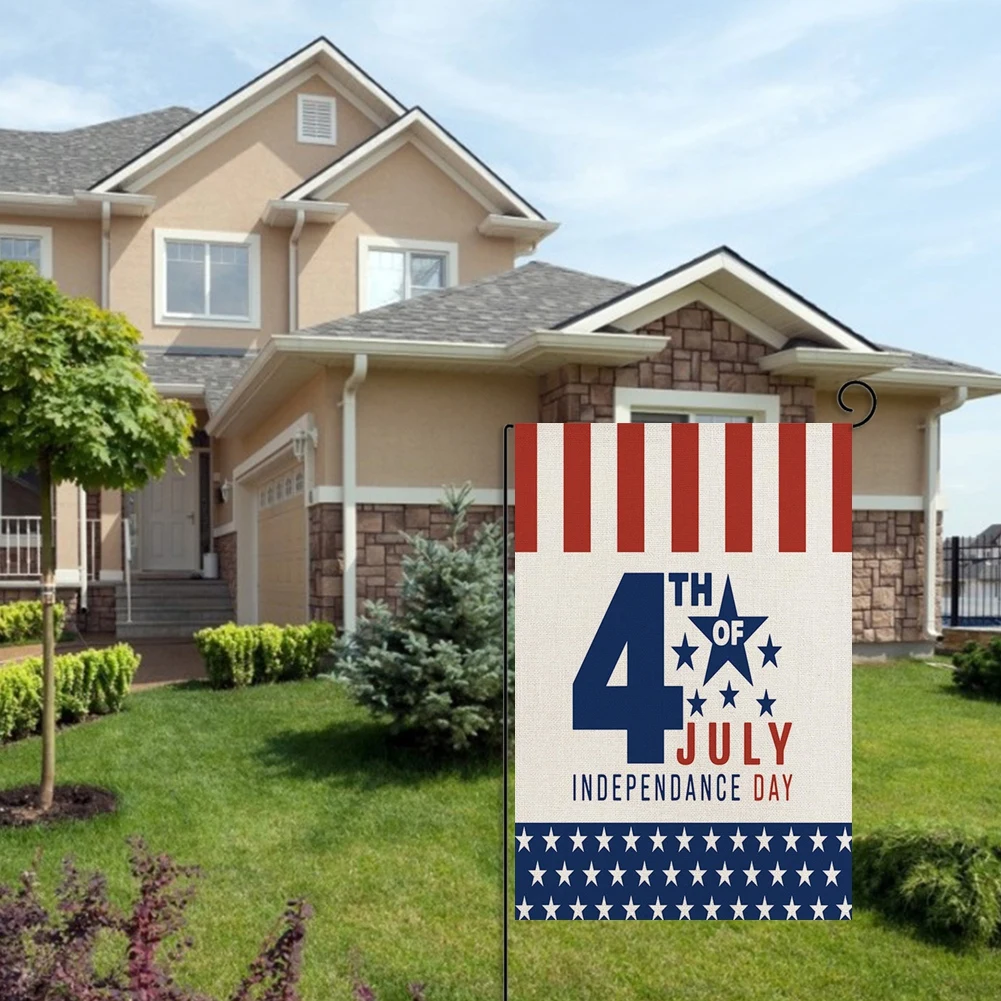 

American Flag July 4TH Independence Day Flag Garden Flag 4th Of July Memorial Day Independence Day Yard Outdoor Decoration