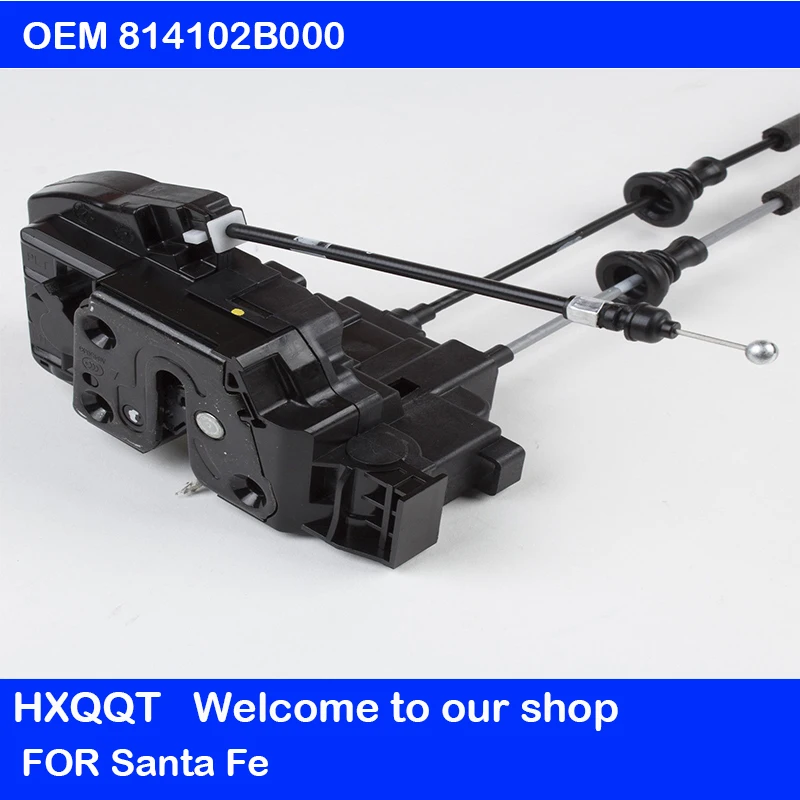 Привод привода дверного замка левый и задний подходит для 2007 2009 Santa Fe OEM 814102B000 81410