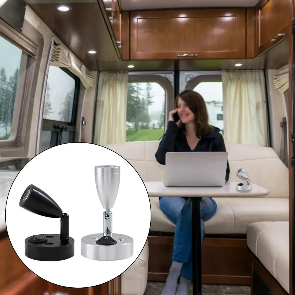 Кнопочный переключатель лампа для чтения с регулируемым углом 180 градусов