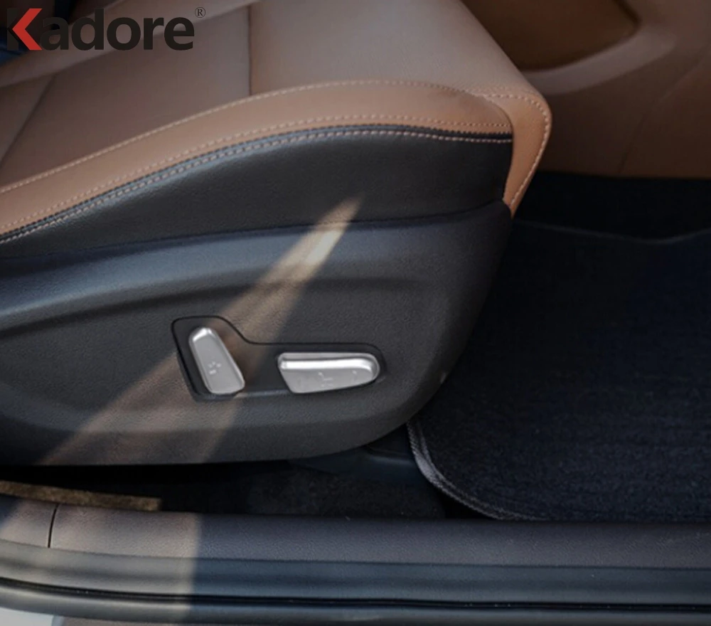 Для Hyundai Tucson 2015 2016 2017 2018 2019 ABS матовая накладка кнопки переключения сиденья