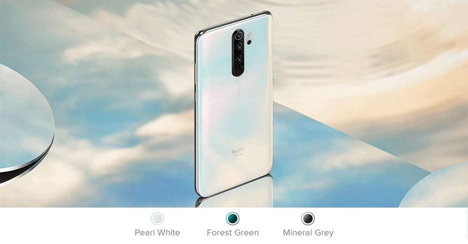 Xiaomi Redmi Note 8 Pro с глобальной прошивкой, 6 ГБ ОЗУ, 64 Гб ПЗУ, 64 мп, четырехъярусная камера 4500 мАч, мобильный телефон MTK Helio G90T NFC с жидкостным охлаждением