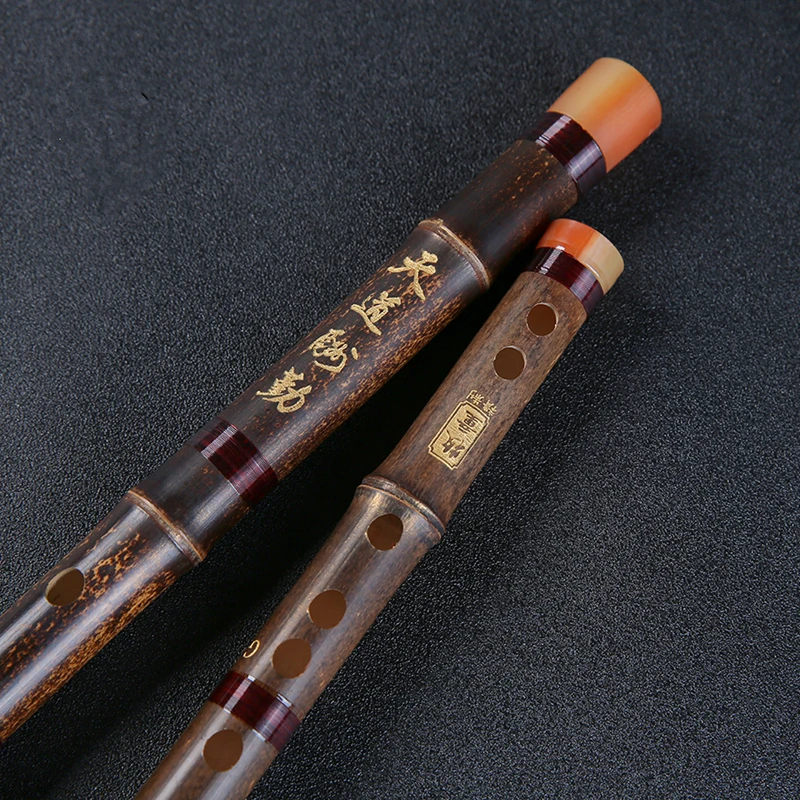Китайский Фиолетовый бамбуковая флейта Unpainte CDEFG ключ flauta поперечный Bambu один
