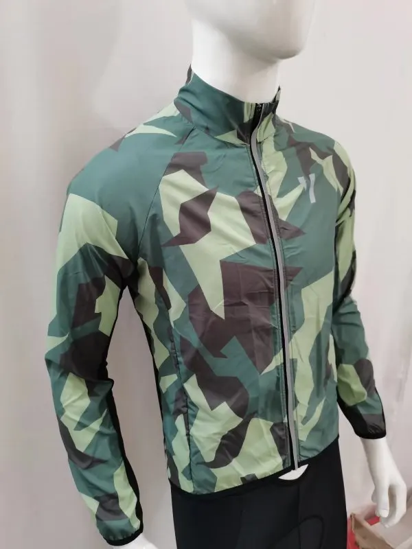 Ветровка легкая камуфляжная водоотталкивающая светоотражающая | Спорт и