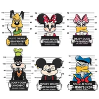 mickey minnie mouse patches for t shirt women disney funny appliques for clothing fashion female heat transfer sticker for cloth