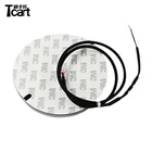 Tcart 3D 11x11 см Автомобильная эмблема светильник для vw passat b5 golf 4 jetta mk4 bora серая купольная наклейка светодиодная подсветка 3D светильник эмблемы