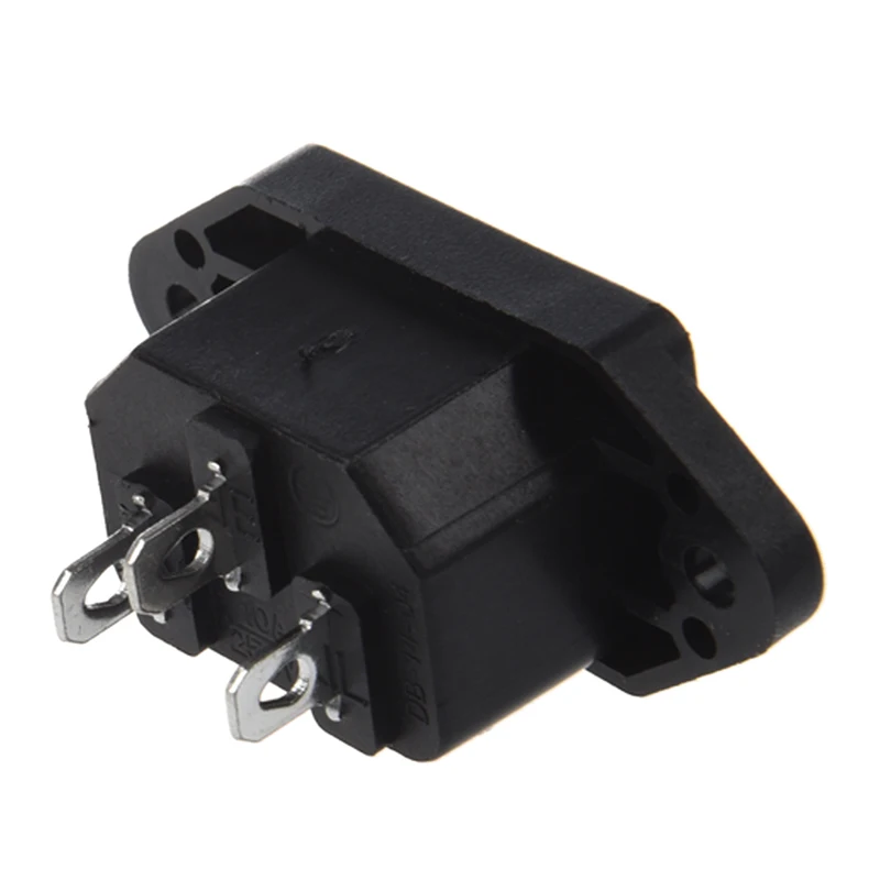 IEC 320 C14 штепсельная вилка 3 контакта PCB панель Разъем питания на входе |