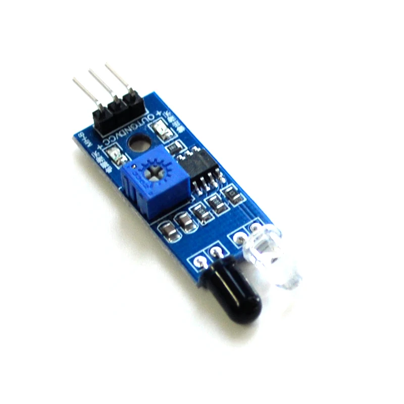 Intelligent Car Robot Diffuse Reflection Obstacle Avoidance Sensor Module Infrared Tube Photoelectric Switch 1pcs |