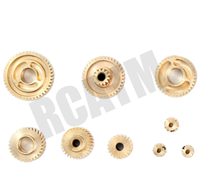 Конический металлический латунный медный зубчатый СИНХРОНИЗАТОР для 1/14 Tamiya RC