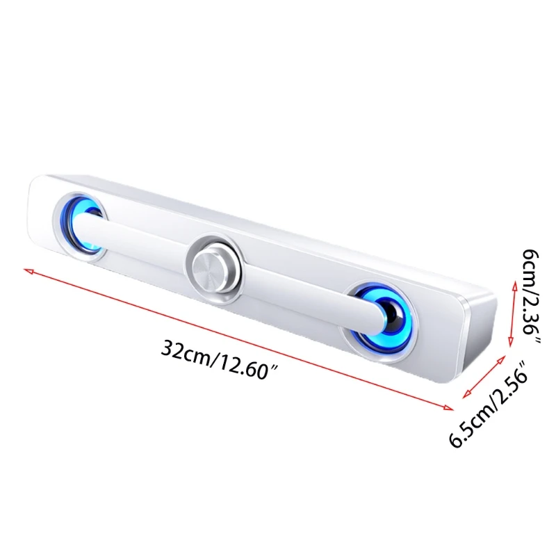 Компьютерный динамик SADA V-111 проводной с USB мощный стерео сабвуфер басовый - купить