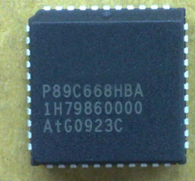 

Новинка 5 шт./лот P89C668HBA P89C668 тест blank PLCC44