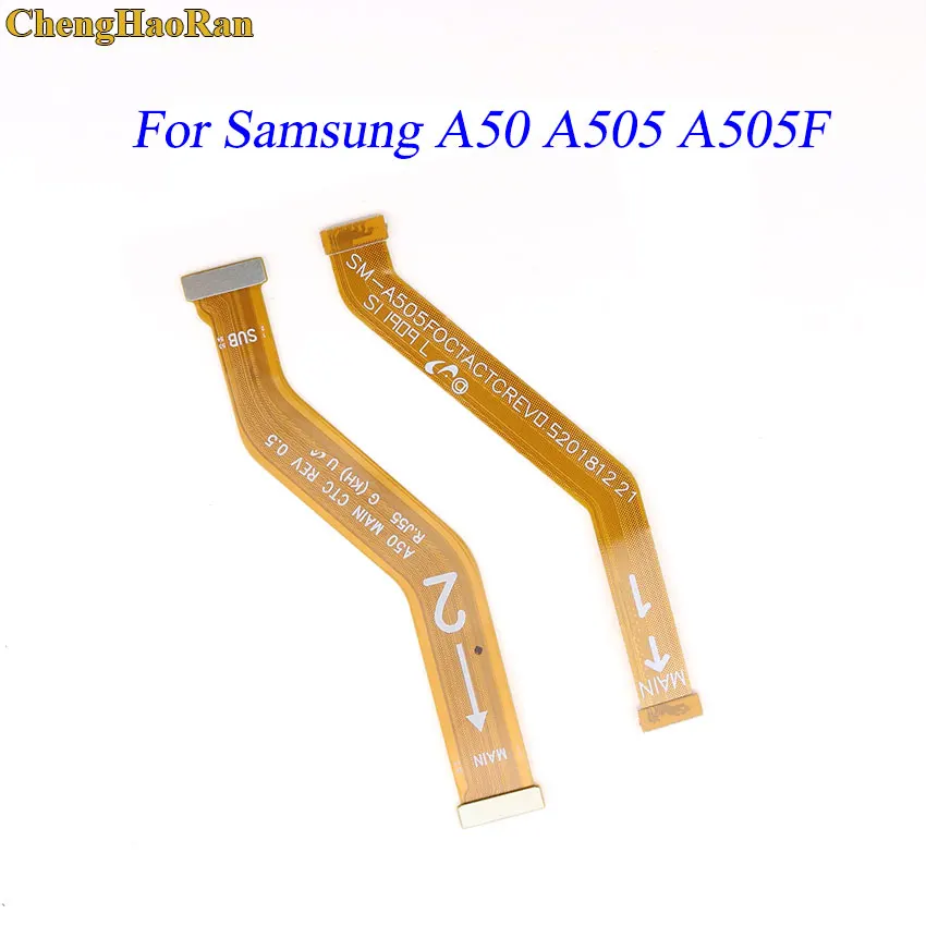 ChengHaoRan для Samsung Galaxy A10 A20 A30 A40 A50 A60 A70 A750 A920 материнская плата разъем ЖК-дисплей USB