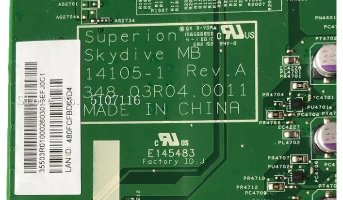 Высококачественная настольная материнская плата для 34-A AIO 810716-002 14105-1 все-в-одном