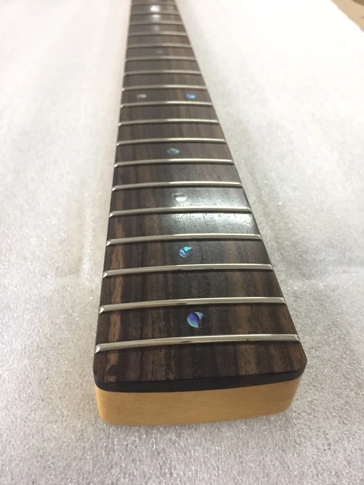 FLEOR 1 шт. кленовый 21 Fret Басс Шея палисандр гриф Матовая атласная отделка для басов