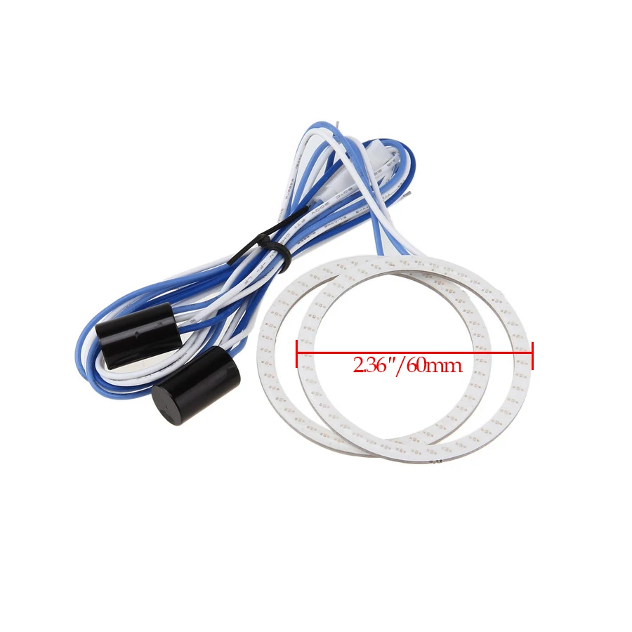 POSSBAY светодиодный 60/80/100mm автомобиля вождения бега угол освещения разъем гибкая