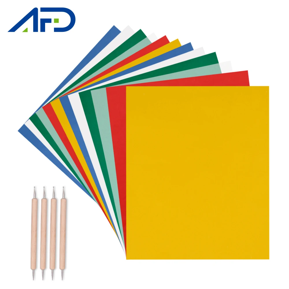 16 шт./компл. многоразовые растворимые в воде картины отслеживание Бумага