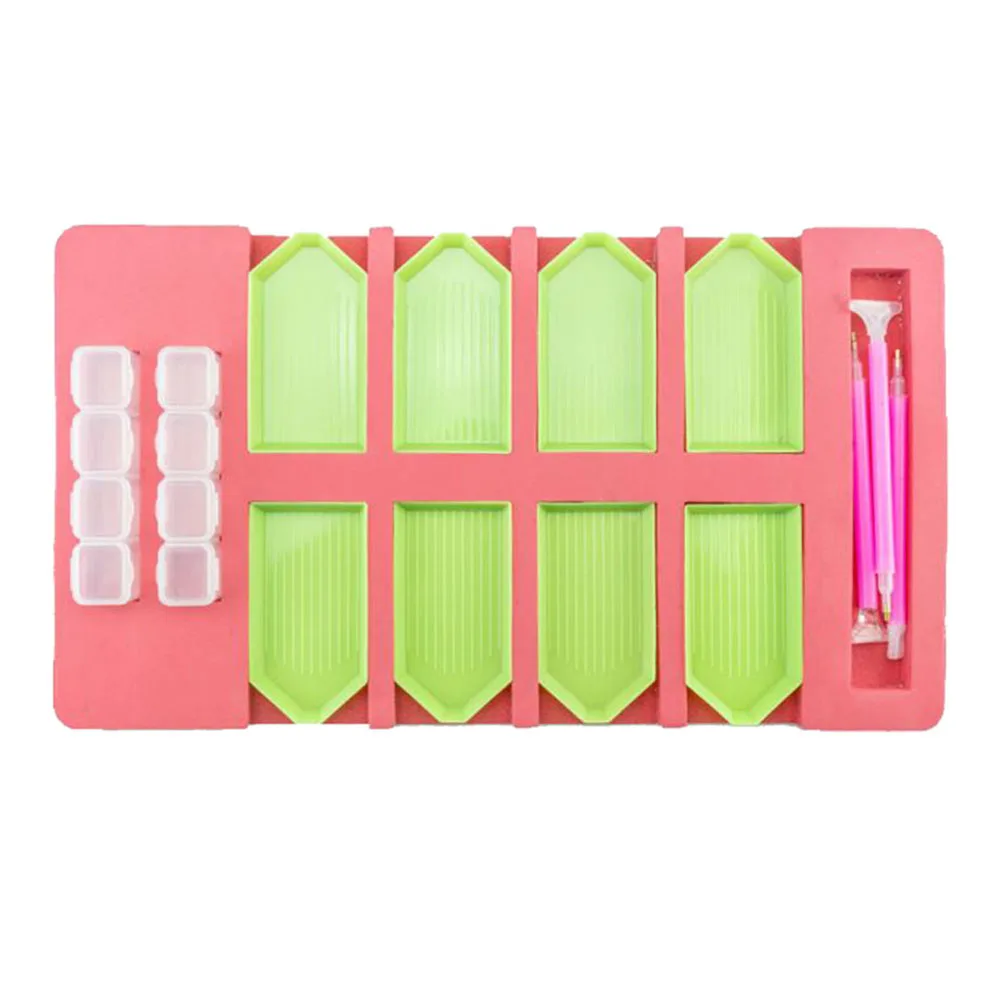 Лоток для алмазной живописи сделай сам лоток хранения бусин и страз органайзер