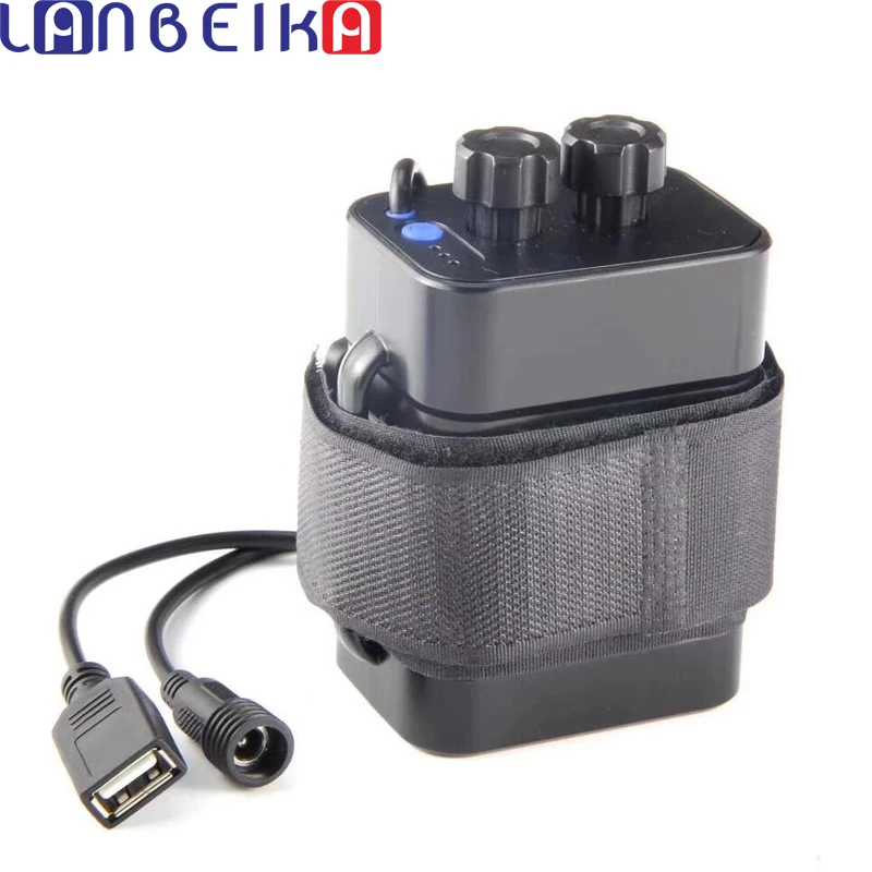 LANBEIKA DIY Power Bank Водонепроницаемый держатель батареи 6/4*18650 для велосипеда