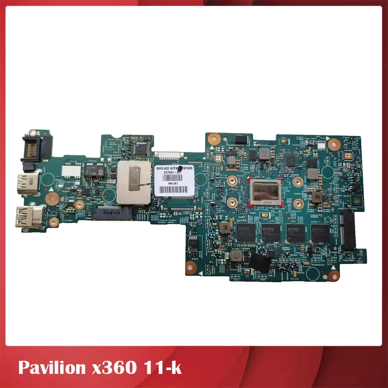 

Материнская плата для ноутбука HP Pavilion x360 11-k 827663-601 827663-001, хорошее качество
