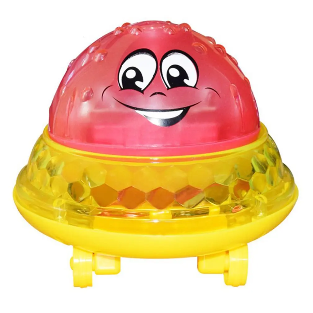 

Infant Bath Toys Baby Electric Induction Sprinkler Ball with Light Music Children Water Spray Play Ball Bathing Toys Kids
