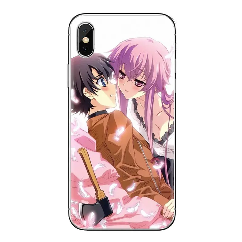 Чехол для телефона с Юно гасай из) костюм Мирай Никки аниме huawei G7 G8 P7 P8 P9 Lite Honor 4C 5X 5C