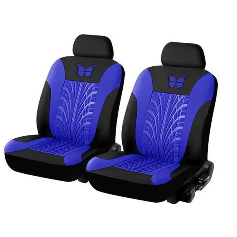 

4pcs/set Car Universal Seat Covers Set Butterfly Pattern Auto Seat Protector U2JA