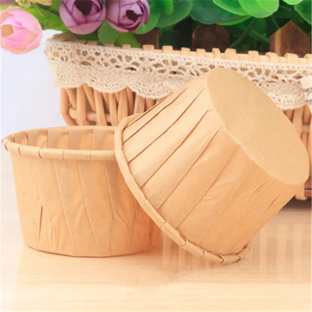 50Pcs Cake Cup Противни для выпечки тортов из алюминиевого сплава с антипригарным покрытием, Противни для выпечки в форме сердца, Оловянная кастрюля для торта, форма для выпечки сыра, хлеба, Противни Для Выпечки - Цвет: 50Pcs Cake Cup