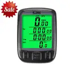 Велосипедный компьютер, цифровой спидометр, одометр, подсветка, беспроводной проводной велосипедный компьютер с секундомером, Аксессуары для велосипеда