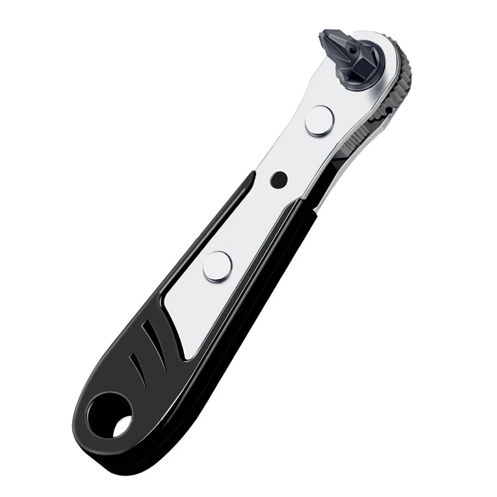 

Adjustable Mini Ratchet Wrench Socket Wrench Repair MaintenanceTools for Car Vehicle Automotive Household Head Screwdriver Tool