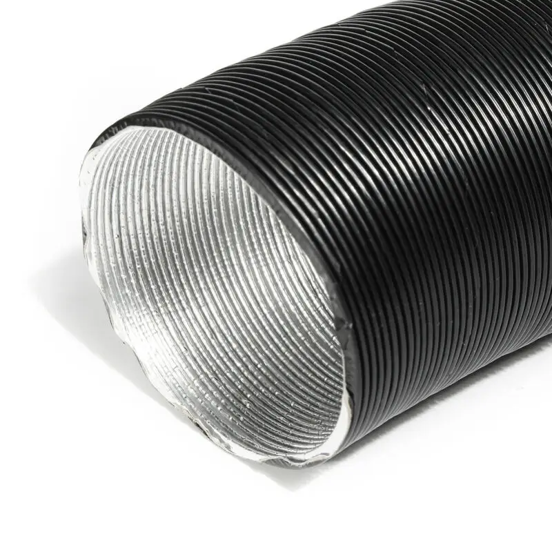 

Black Heater duct pipes 42mm 4x Accessory Aluminum Foil Diesel Ducting
