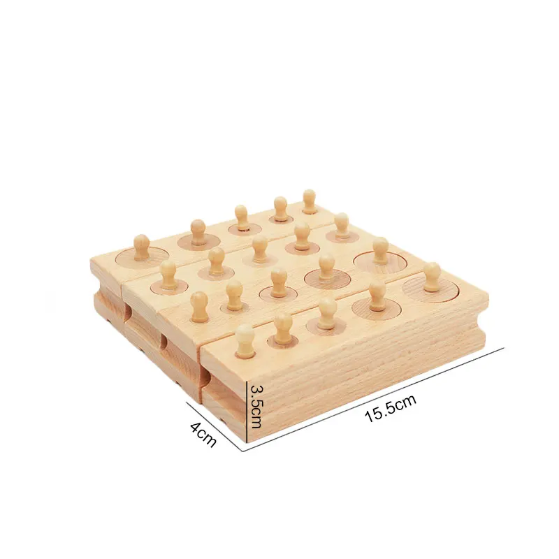 

Montessori - sensory materials, wood, VAT take color, Montessori, early childhood education, learning toys l788f
