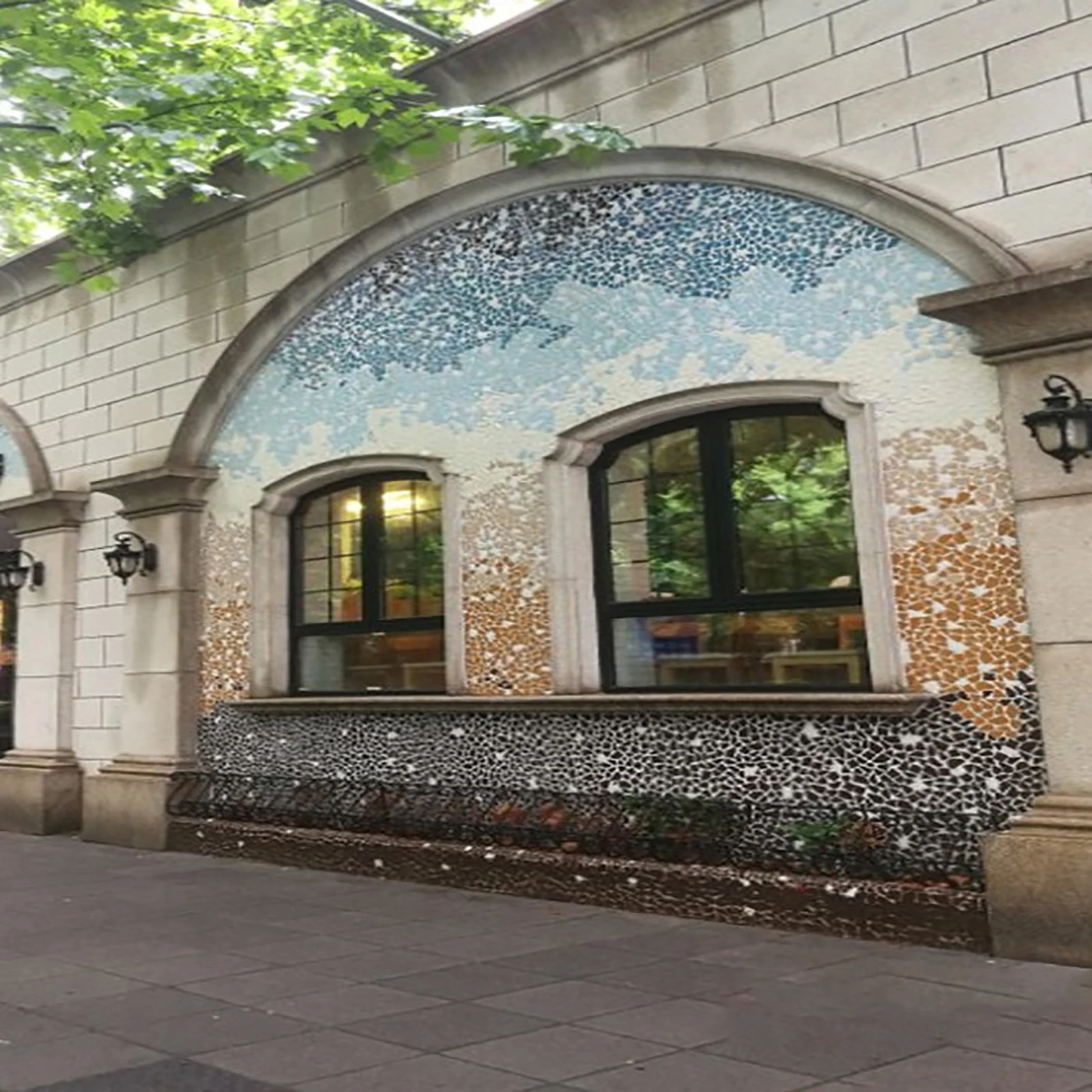 Керамическая мозаичная плитка 500 г маленькая глазурованная | Дом и сад