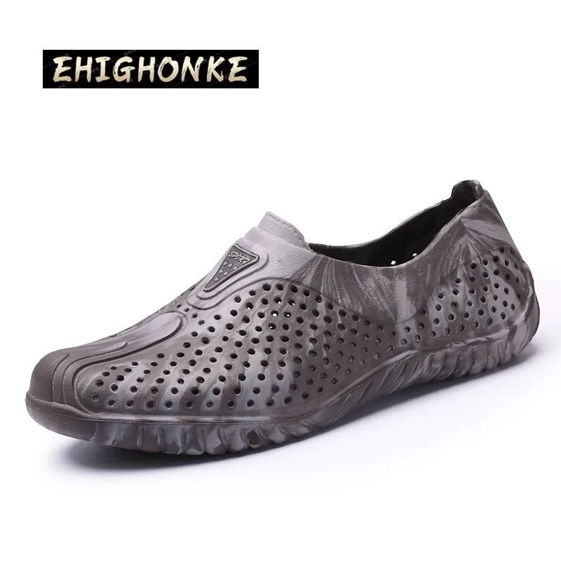 

2021 Men 's Summer Wear-resistant Wading Shoes Beach Comfortable Men 's Casual Shoes Lightweight Outdoor Bare Feet Wat Myseker