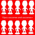 10 шт., куклы-звезды для игры в футбол, 6,5 см