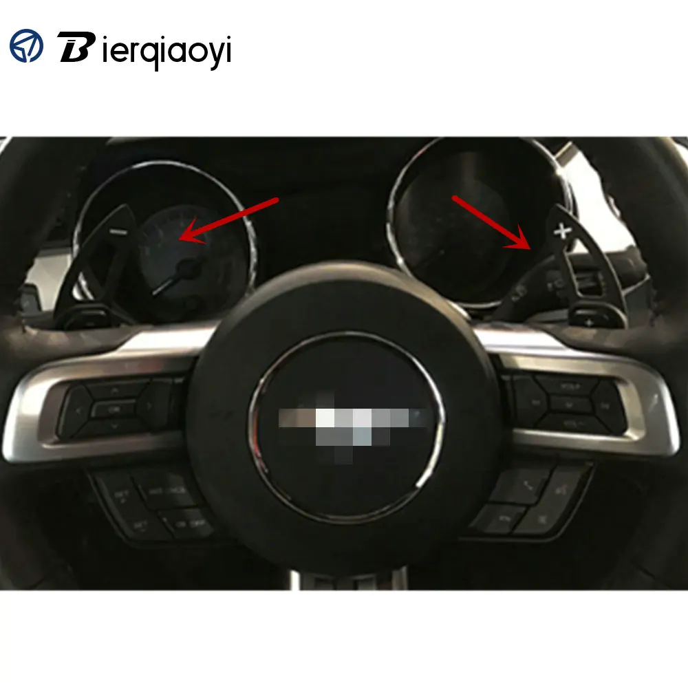 2 шт. весла для переключения передач для Ford, рулевое колесо для автомобиля, весло для переключения передач, расширение для Ford Mustang аксессуары