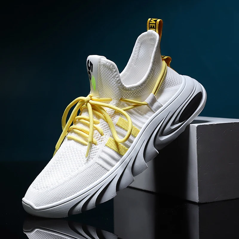 

Men Running Shoes Blade Sole Soft Comfortable Casual Sports Shoes Fashion Trending Adult Sneakers Breathable Walking Jogging