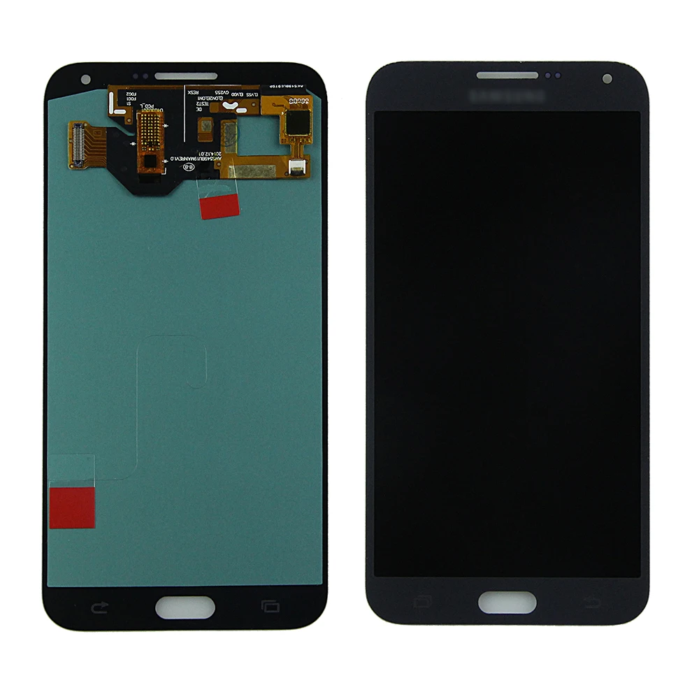 Супер AMOLED LCDs для Samsung Galaxy E7 E700 E700F E7000 E7009 ЖК дисплей монитор Сенсорный экран