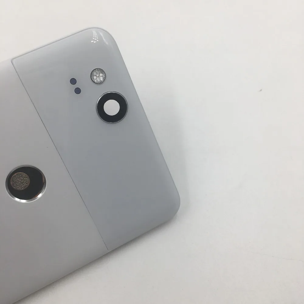 Оригинальная задняя крышка для htc Google Pixel 2 Pixel2+ объектив камеры+ Кнопка громкости, запасной чехол для задней крышки корпуса