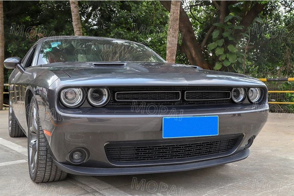 Автомобильные наклейки MOPAI для Dodge Challenger+ Автомобильная решетка для кондиционера, декоративная крышка для Dodge Challenger