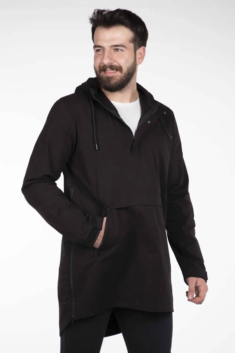 

Markapia Mens Hooded Straight Jacket