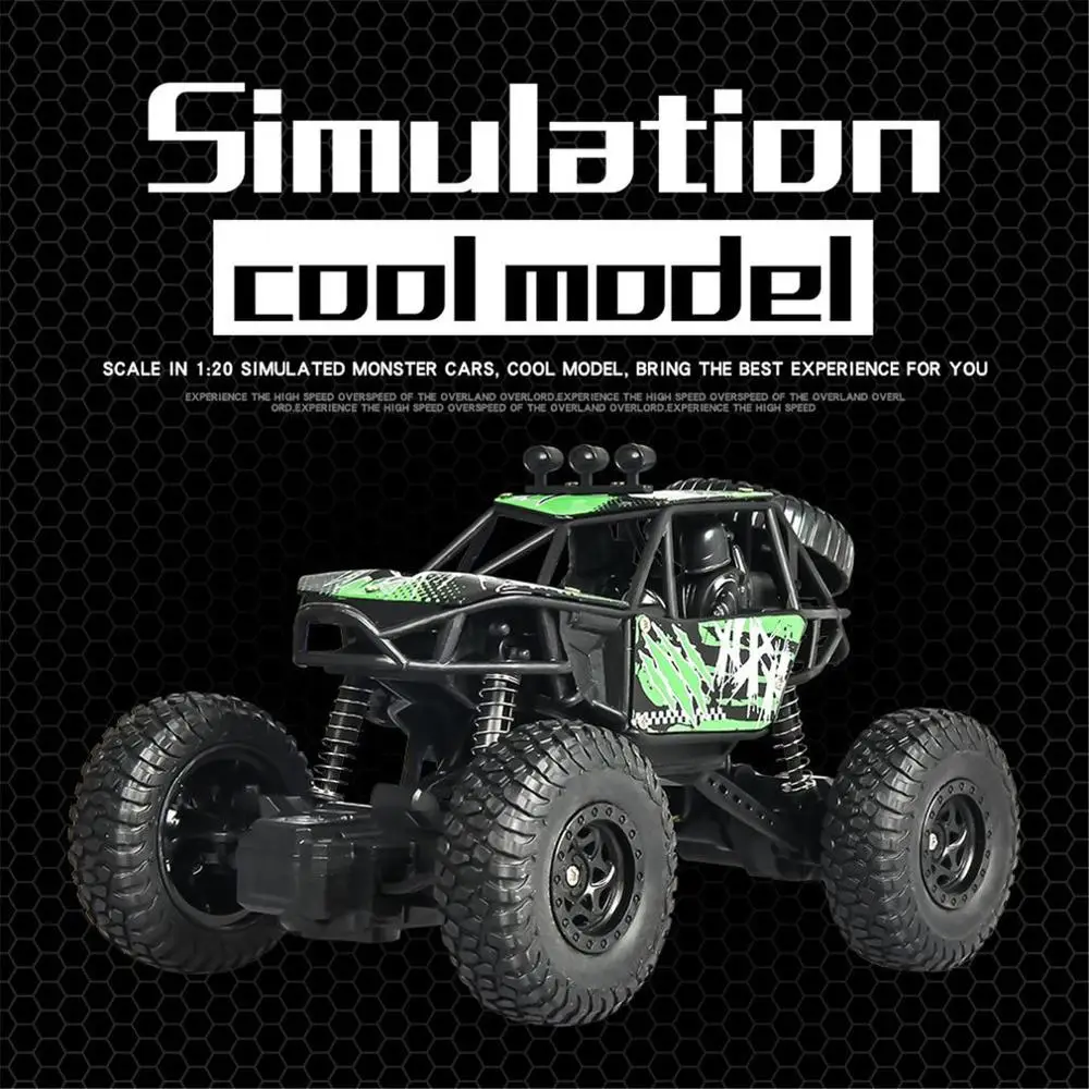 

S-003 1/20 Scale 2.4Ghz 4WD High Speed RC Crawler Climber Buggy Off-Road Rock RC Remote Control Car Model RTR with Waterproof HO