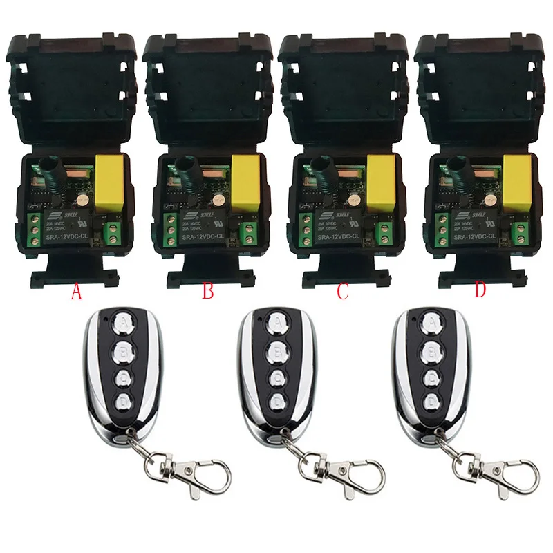 220 В переменного тока 1 канал RF беспроводной пульт дистанционного управления